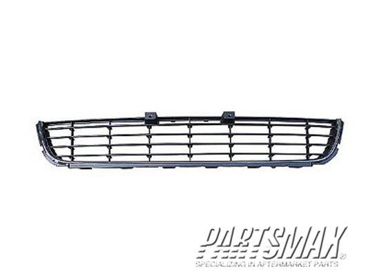 500 | 2010-2014 VOLKSWAGEN GOLF Front bumper grille H/B; Black/Chrome | VW1036122|5K0853671RYP