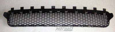 1036 | 2004-2007 VOLKSWAGEN TOUAREG Front bumper grille Center; w/o Moulding | VW1036124|7L6853678A9B9