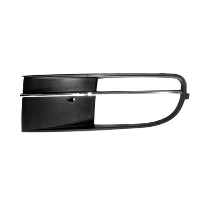 1038 | 2012-2016 VOLKSWAGEN BEETLE LT Front bumper insert Fog Lamp Bezel Assy; w/Fog Lamps; Chrome/Black | VW1038117|5C5854661C9B9