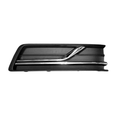 530 | 2016-2019 VOLKSWAGEN PASSAT RT Front bumper insert Outer Grille; w/o Fog Lamps | VW1039145|561854662GRYP