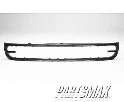 1094 | 1998-2000 VOLKSWAGEN BEETLE Front bumper spoiler lower w/fog lamps | VW1094109|1C0805903CGRU