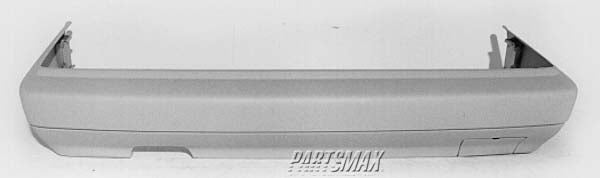 1100 | 1991-1992 VOLKSWAGEN JETTA Rear bumper cover Mexico built; includes absorber | VW1100106|165807417MROH