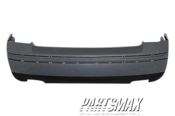 2430 | 2002-2005 VOLKSWAGEN PASSAT Rear bumper cover 4dr sedan; late design; w/V6 engine; prime | VW1100151|3B5807417JGRU