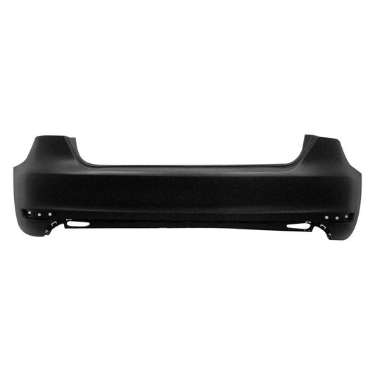 1100 | 2012-2014 VOLKSWAGEN JETTA Rear bumper cover GLI; Sedan; w/o Parking Assist; prime | VW1100189|5C6807421GRU