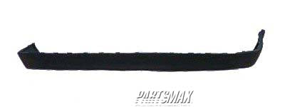 1193 | 1999-2005 VOLKSWAGEN JETTA Rear bumper spoiler Type 4; 4dr sedan; matte-black plastic or 2.8L engine | VW1193103|1J5807521AB41