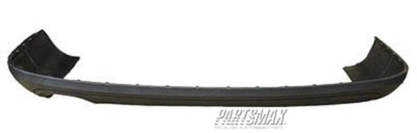 2860 | 2007-2010 VOLKSWAGEN PASSAT Rear bumper valance panel Wagon; FWD | VW1195106|3C9807521A9B9