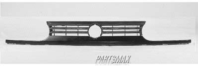 1200 | 1993-1999 VOLKSWAGEN GOLF Grille assy Type 3; w/single bulb headlamps | VW1200103|1HM853653AGRU