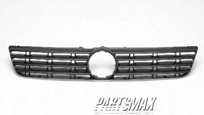 860 | 1998-2001 VOLKSWAGEN PASSAT Grille assy early design; black | VW1200130|3B0853653FB41