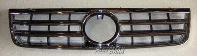 1200 | 2004-2007 VOLKSWAGEN TOUAREG Grille assy w/Chrome Frame | VW1200143|7L6853651CB41