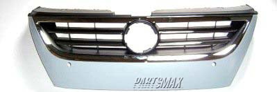 1200 | 2009-2012 VOLKSWAGEN CC Grille assy w/Distance Sensor | VW1200145|3C8853651QGRU