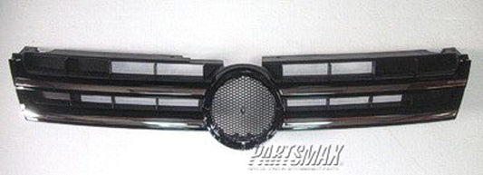 1200 | 2010-2013 VOLKSWAGEN TOUAREG Grille assy From 12-10; w/o Emblem | VW1200154|7P6853651AZLL