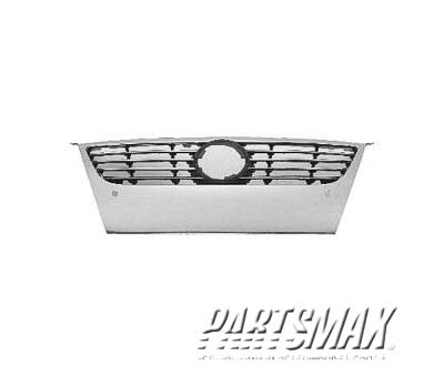 1210 | 2006-2010 VOLKSWAGEN PASSAT Grille molding Black w/Chrome Moulding | VW1210101|3C0853651GPWF