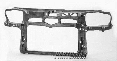 1225 | 1999-2005 VOLKSWAGEN JETTA Radiator support 6 Cyl | VW1225113|1J0805588AE