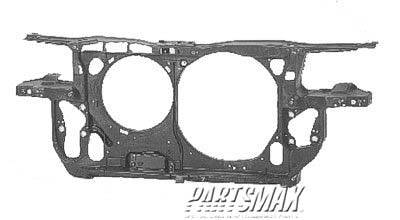 1225 | 2001-2005 VOLKSWAGEN PASSAT Radiator support support assembly; w/2.8L engine; late design | VW1225120|3B0805594BJ