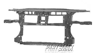 1225 | 2006-2010 VOLKSWAGEN PASSAT Radiator support all | VW1225126|3C0805588J