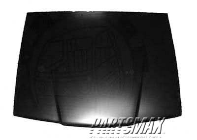 1230 | 1990-1994 VOLKSWAGEN PASSAT Hood panel assy all | VW1230111|357823031C