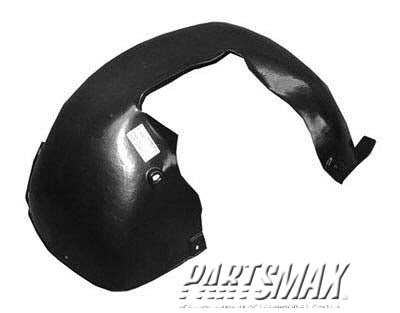 1251 | 2005-2010 VOLKSWAGEN JETTA RT Front fender splash shield Sedan | VW1251108|1K5805978B