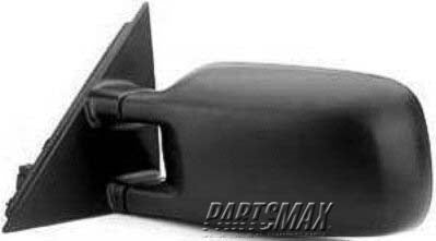 1320 | 1990-1997 VOLKSWAGEN PASSAT LT Mirror outside rear view manual remote; black | VW1320105|357857507