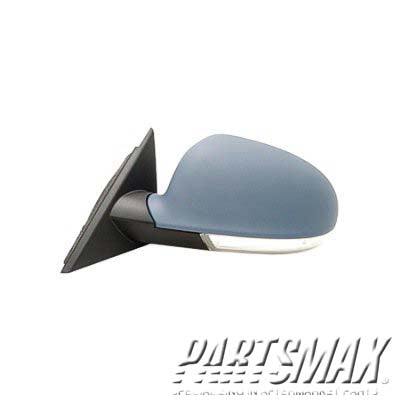 1700 | 2003-2005 VOLKSWAGEN PASSAT LT Mirror outside rear view Power Folding; w/o Memory; From 11-03; PTM; see notes | VW1320129|3B1857507AB01C-PFM