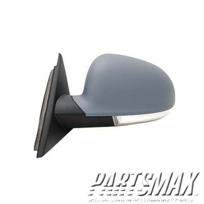 1700 | 2003-2005 VOLKSWAGEN PASSAT LT Mirror outside rear view Power Folding; w/Memory; From 11-03; PTM; see notes | VW1320130|3B1857507AA01C-PFM