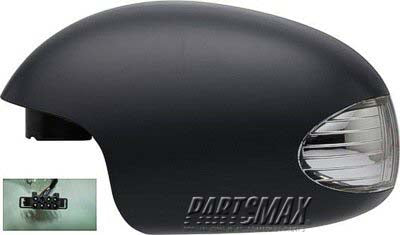 1320 | 2003-2010 VOLKSWAGEN BEETLE LT Mirror outside rear view Power; Heated; w/Signal Lamps; From 12-02; PTM; see notes | VW1320133|1C1857507ABGRU-PFM