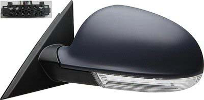 1700 | 2004-2005 VOLKSWAGEN PASSAT LT Mirror outside rear view Power; Heated; Non-Folding; w/Signal; From 11-03; w/Cover; PTM; see notes | VW1320138|3B1857507T01C-PFM