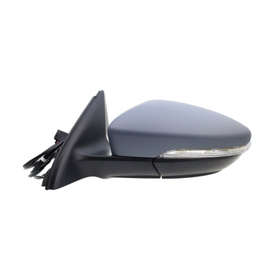 1700 | 2011-2015 VOLKSWAGEN JETTA LT Mirror outside rear view Power; Heated; w/Signal Lamp; w/o Memory; PTM; see notes | VW1320156|5C7857507AD-PFM
