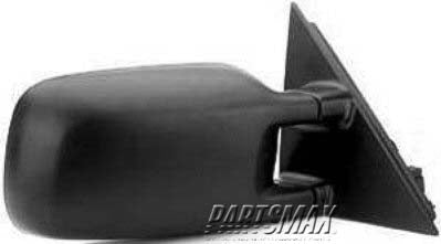 1321 | 1990-1997 VOLKSWAGEN PASSAT RT Mirror outside rear view manual remote; black | VW1321105|357857508