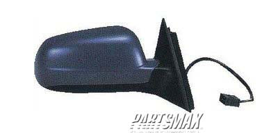 1710 | 1998-2001 VOLKSWAGEN PASSAT RT Mirror outside rear view non-folding heated power remote; w/o memory | VW1321115|3B1857508F01C