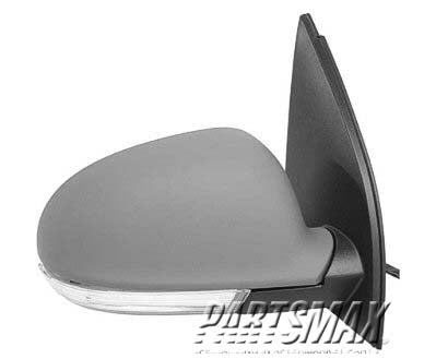 1321 | 2006-2009 VOLKSWAGEN GTI RT Mirror outside rear view mirror door assembly | VW1321124|1K1857508CN9B9