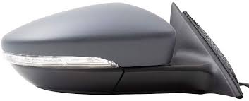 1321 | 2016-2018 VOLKSWAGEN PASSAT RT Mirror outside rear view Heated; w/o BLIS; w/Memory; Pwr-Folding; w/Cover; PTM; see notes | VW1321164|561857508BF9B9-PFM
