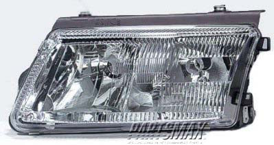 1150 | 1998-2001 VOLKSWAGEN PASSAT LT Headlamp assy composite all; Early Design | VW2502112|3B0941017Q