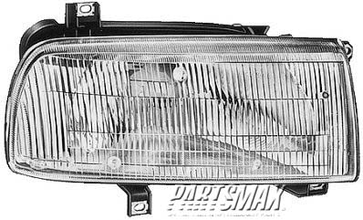 2503 | 1993-1999 VOLKSWAGEN JETTA RT Headlamp assy composite early design | VW2503105|1HM941018B