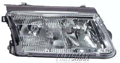 2503 | 1998-2001 VOLKSWAGEN PASSAT RT Headlamp assy composite all; Early Design | VW2503112|3B0941018Q