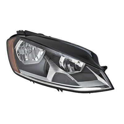 2503 | 2014-2016 VOLKSWAGEN GTI RT Headlamp assy composite Halogen; From 6-30-14 | VW2503160|5GM941006