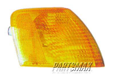 2531 | 1998-2001 VOLKSWAGEN PASSAT RT Front signal lamp GLS|GLX|TDI; Park/Signal Combo; Early Design; Yellow Lens | VW2531106|3B0953042A