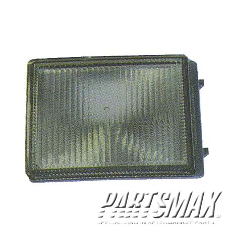 2556 | 1995-1997 VOLKSWAGEN PASSAT LT Front side reflector tow eye reflector; w/fog lamps | VW2556101|3A0941779