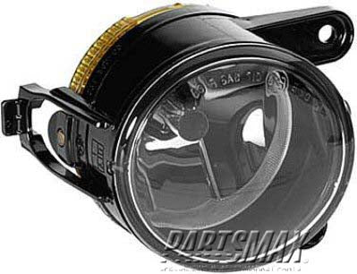 2593 | 2006-2009 VOLKSWAGEN GOLF RT Fog lamp assy  | VW2593116|1K0941700C