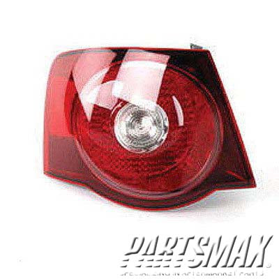 2800 | 2008-2010 VOLKSWAGEN JETTA LT Taillamp assy Gen 5; Sedan | VW2800127|1K5945095L