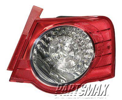 2080 | 2006-2010 VOLKSWAGEN PASSAT RT Taillamp assy 4dr sedan | VW2801124|3C5945096J