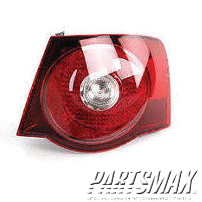 2801 | 2008-2010 VOLKSWAGEN JETTA RT Taillamp assy Gen 5; Sedan | VW2801127|1K5945096L