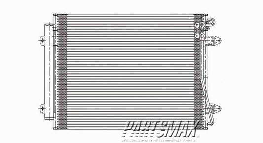 3030 | 2006-2010 VOLKSWAGEN PASSAT Air conditioning condenser all | VW3030128|3C0820411D